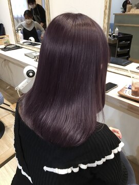 ヘアー リゾート グロウ(hair resort GROW) GROW緑橋☆ダブルカラー！ラベンダーグレー