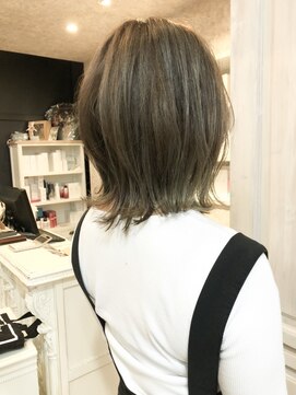 キャアリー(Caary) 福山市　美容院イルミナカラー人気caaryアッシュグレージュ