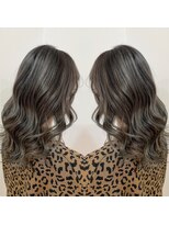 ワールドオーダー 天王寺店(WORLD ORDER)&nbsp;白髪ぼかしハイライト　花谷淳