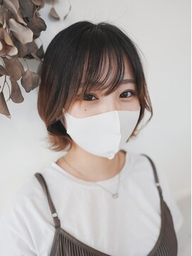 ボアップ 松山店(boappu) #くびれヘア#レイヤーカット#外ハネ#ミニボブ#ショートヘア