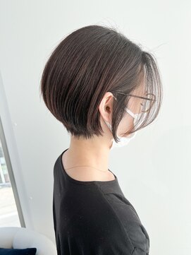 リンダバイネオリーブ 白楽店(Linda by neolive) 丸いシルエットのショートボブ