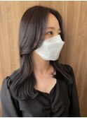 イメチェン/似合わせカット/フルバング/レッドブラウン/柏