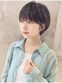 ボブミディアム髪型【30代40代50代】ストレートパーマ229