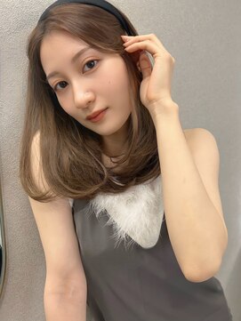 ボタン ハカタ(VOTAN hakata) 【YU_KA】透けるブラウンベージュ×ツヤ感トリートメント
