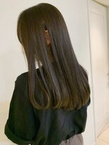 アクアオモテサンドウ(ACQUA omotesando)&nbsp;☆透明感カラーブリーチなしオリーブベージュオリーブグレージュ