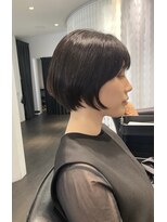 丸みショートボブ