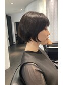 丸みショートボブ