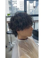 ハバナ 渋谷(HAVANA) 波巻きパーマ×重めウルフ