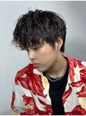 波巻き/ハイライト/マッシュパーマ/ウルフ/フェード/束感