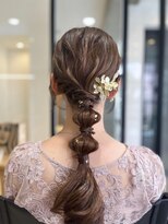 ニカイ(2F) 似合わせカット/玉ねぎ編みおろしヘアアレンジ/ヘアセット