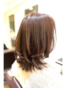 ヘアー グリーン(hair green) くびれミディアム/40代50代60代