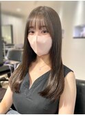 イメチェンフルバング似合わせカット☆表参道/髪質改善縮毛矯正