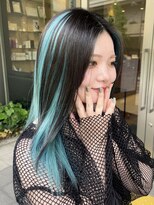 モードケイズ 尼崎店(MODE K's) アンブレラカラー ターコイズ