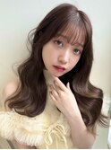 honoca 韓国ヘア シースルーバング ロング