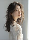 【無造作カール】波巻きウェーブ