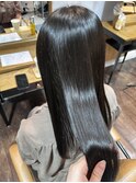 髪質改善ストレート