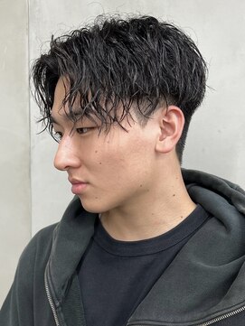 ニコ トウキョウ 渋谷(nico TOKYO) メンズ/センターパート/カルマヘア/アップバング