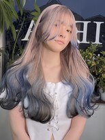 イエナ 渋谷(IENA)&nbsp;デザインカラー　グラデーションカラー　エンドカラー