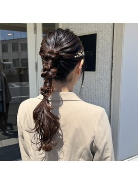 ルオント(Luonto) 【hair＆healing  Luonto】甘くなりすぎないポニー