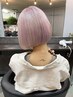 カット+髪質改善保修トリートメント+マイクロバブル付プチスパ￥7700
