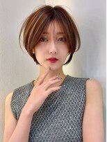 シー バイ ロンド 新宿(Sea by Lond)&nbsp;ボブルフ×ネビージュ［ワンレン/黒髪/小顔］