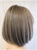 柔らかい透け感たっぷりスリークボブ【TELA HAIR 稲毛店】