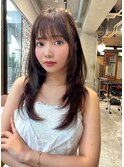 【Lloyd 大宮】ココアブラウン×顔周りレイヤー