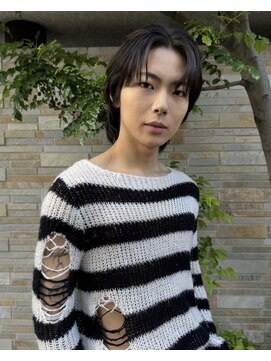 メンズラピス 栄店(Men's Lapis) 韓国センターパートウルフ