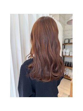 アロハララ(ALOHA LaLa) ＊。ブリーチなしの柔らかブラウン。＊