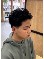 エッジ(EDGE)&nbsp;大分メンズスパイキーショートアップバング刈り上げ