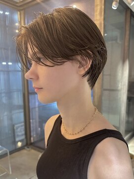 スクリーンギンザメゾン 銀座(SCREEN GINZA MAISON.) クラゲヘアー/小顔に見せるヘア/ココアベージュ/銀座