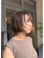 シロップ(Syrup)&nbsp;ボブレイヤー×透明感グレージュ