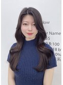 人気韓国くびれヘア顔周りカットレイヤーカット