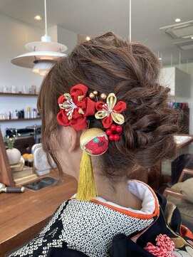 サロンドボーテ アミ(ami) 成人式前撮り