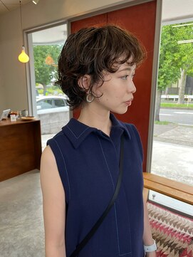 ヘアー バトン(hair vaton) ショートパーマ