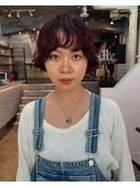 マーケット(MARKET)&nbsp;マッシュウルフパーマスタイル