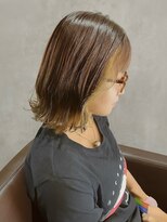 ニュイ 高槻 阪急茨木店(nui)&nbsp;ミディアムヘア/暗めカラー/グランマッシュ/茨木