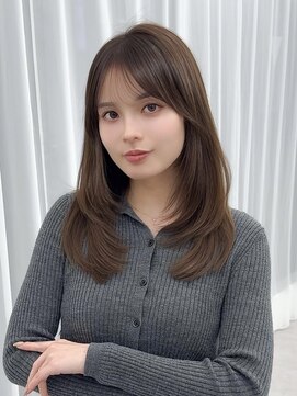 アマトウキョウスマートサロン(AMA TOKYO×Smart Salon) くびれレイヤー/顔まわりカット/レイヤーカット/小顔ヘア