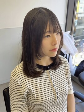 ゴウトゥデイシェアサロン 町田店(GO TODAY SHAiRE SALON) シルキーストレート×顔周りレイヤー