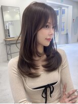 ノエラ(NOELA) 韓国ヘア/レイヤーカット/髪質改善/顔まわり/前髪/くびれヘア