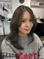 アオ(AO。)&nbsp;グレージュカラー/アッシュグレージュ/ザクザクレイヤーカット