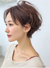 【白髪ぼかしカラー】脱白髪染め・ナチュラルな艶感の若々しいカラー【TELA HAIR 南流山】