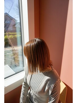 切りっぱなしボブ