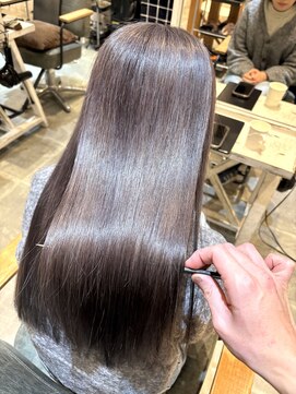 サボ 草薙店(SABO) グレージュ×髪質改善トリートメント