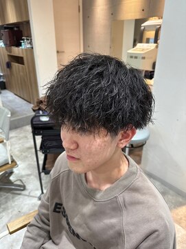 エデン バイ トゥルークリエイション 新越谷(EDEN by True Creation) MEN’S HAIR/サーフカール/刈り上げセンターパート/新越谷