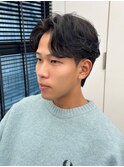 センターパート/メンズ/MEN’S/メンズカット/名駅/g23
