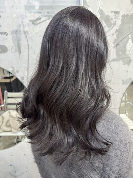 サル(saru) #ラベンダーカラー #ラベンダーアッシュ #アッシュカラー