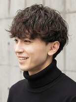 トゥルートラスト オムオム 甲府和戸(True Trust HOMME HOMME)&nbsp;メンズ ラウンドマッシュ×シャドウパーマ メンズパーマ