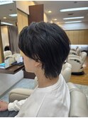 ウルフカット　メンズウルフ