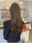 オリーブブラウン艶髪髪質改善レイヤー